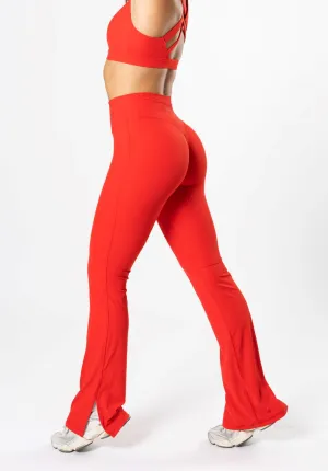 RecStretch Original Sculptseam® Plus Flare Legging 34" Hot Shot
