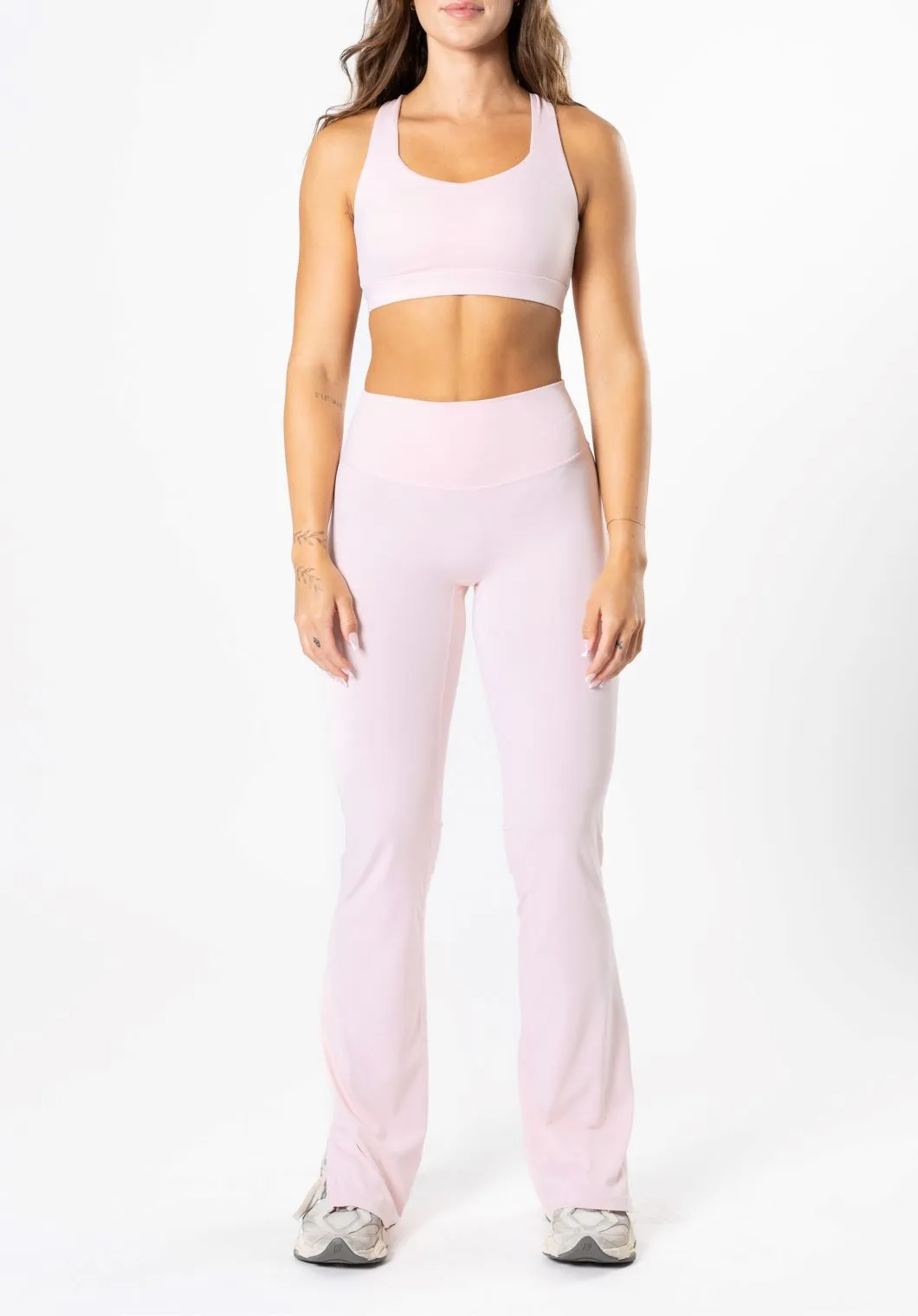 RecStretch Original Sculptseam® Plus Flare Legging 34" Sweet Tea