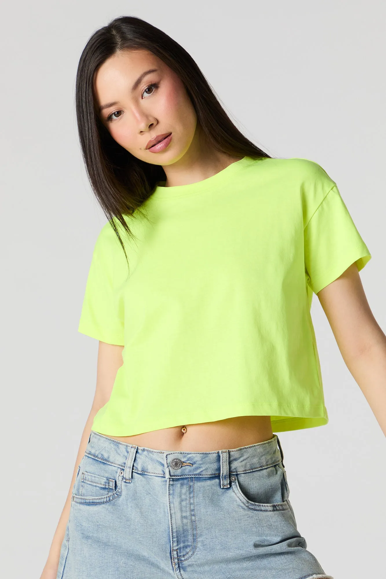 Relaxed Cropped T-Shirt