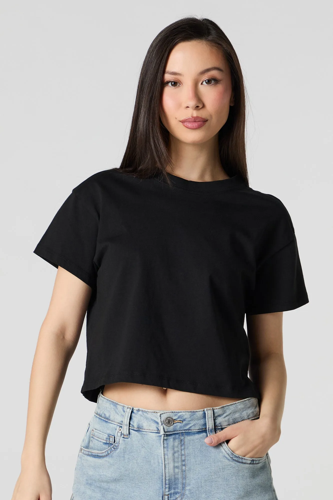 Relaxed Cropped T-Shirt