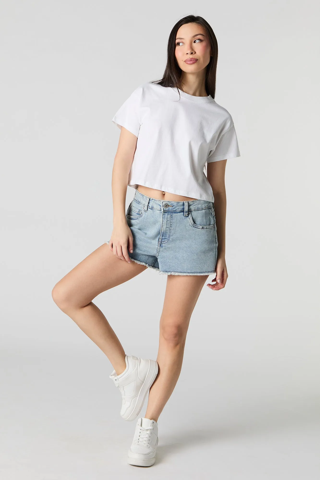 Relaxed Cropped T-Shirt