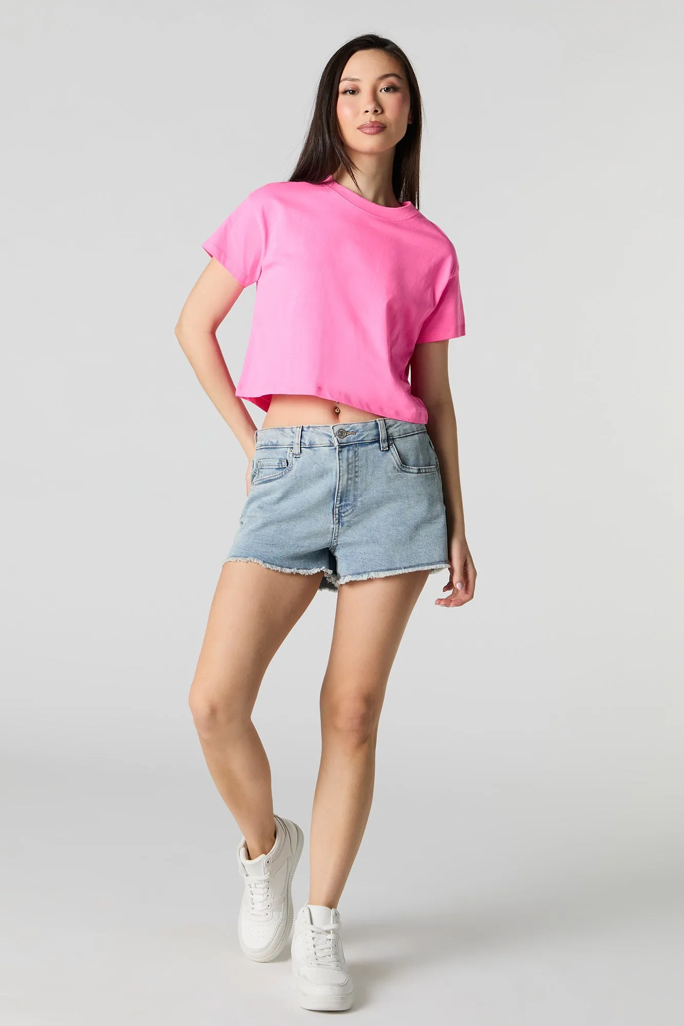 Relaxed Cropped T-Shirt