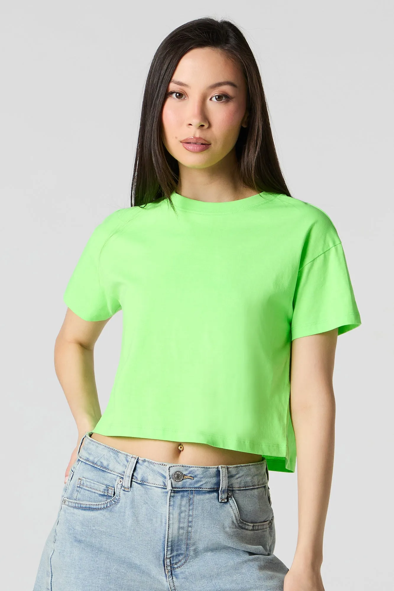 Relaxed Cropped T-Shirt