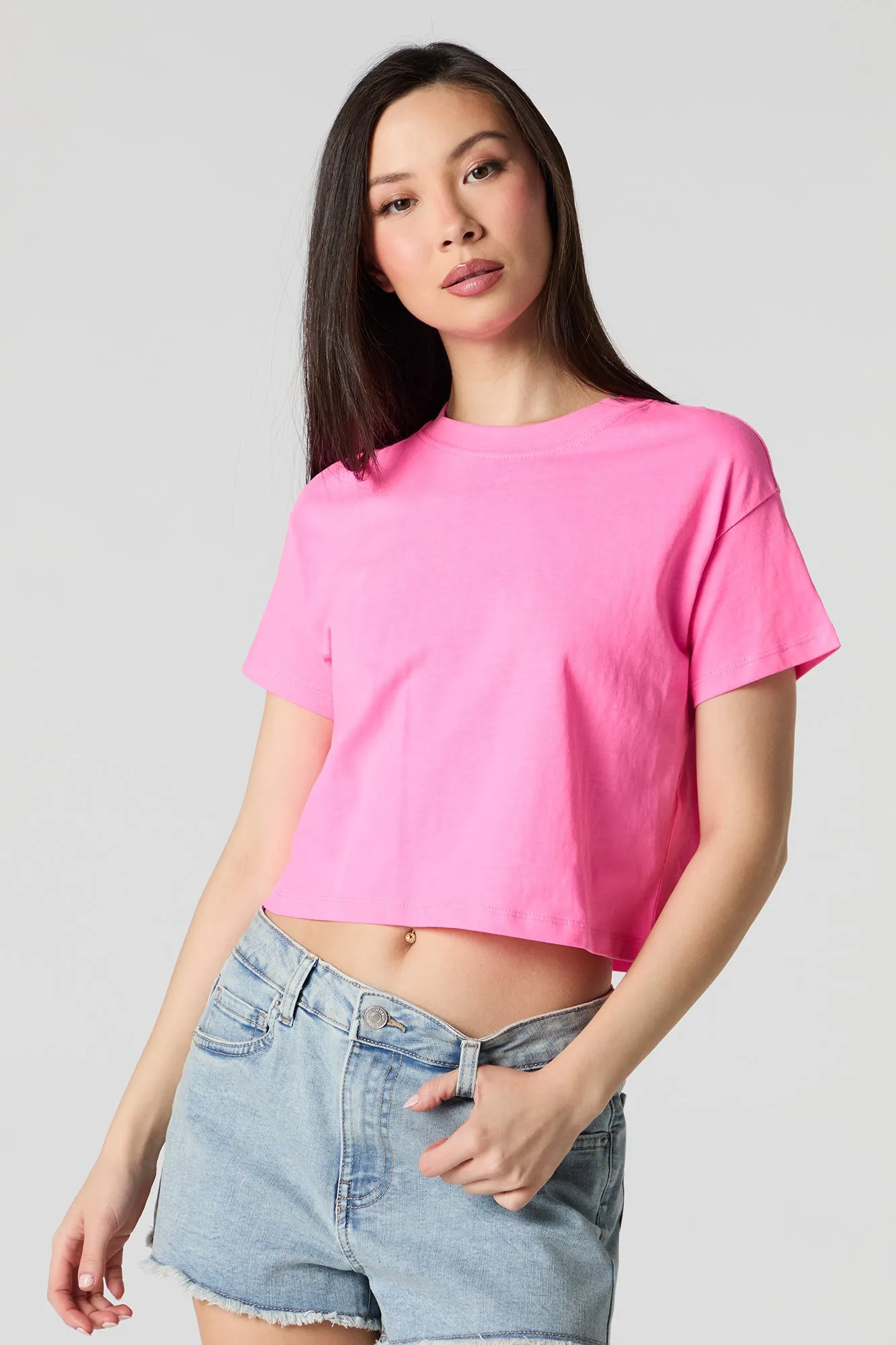 Relaxed Cropped T-Shirt