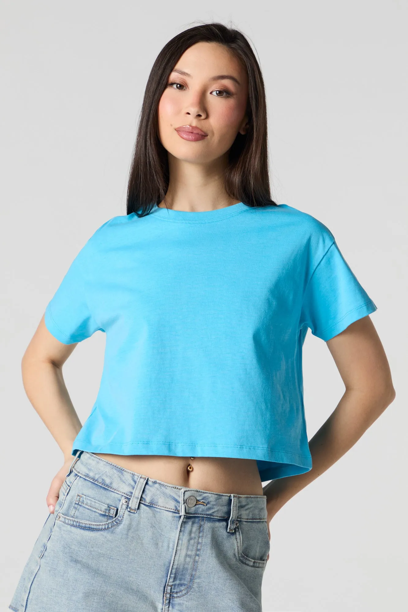 Relaxed Cropped T-Shirt