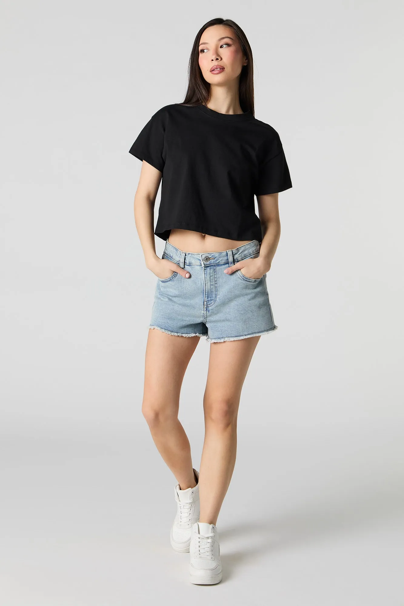 Relaxed Cropped T-Shirt