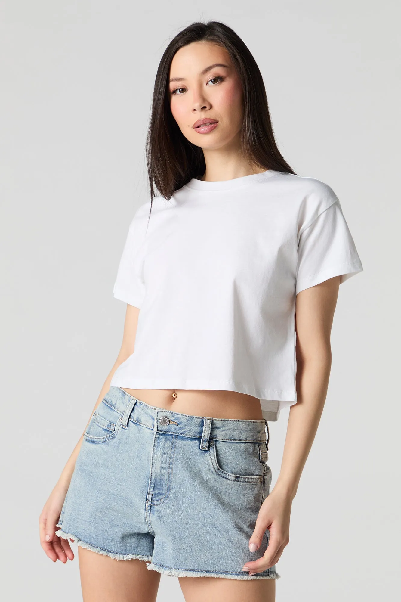 Relaxed Cropped T-Shirt