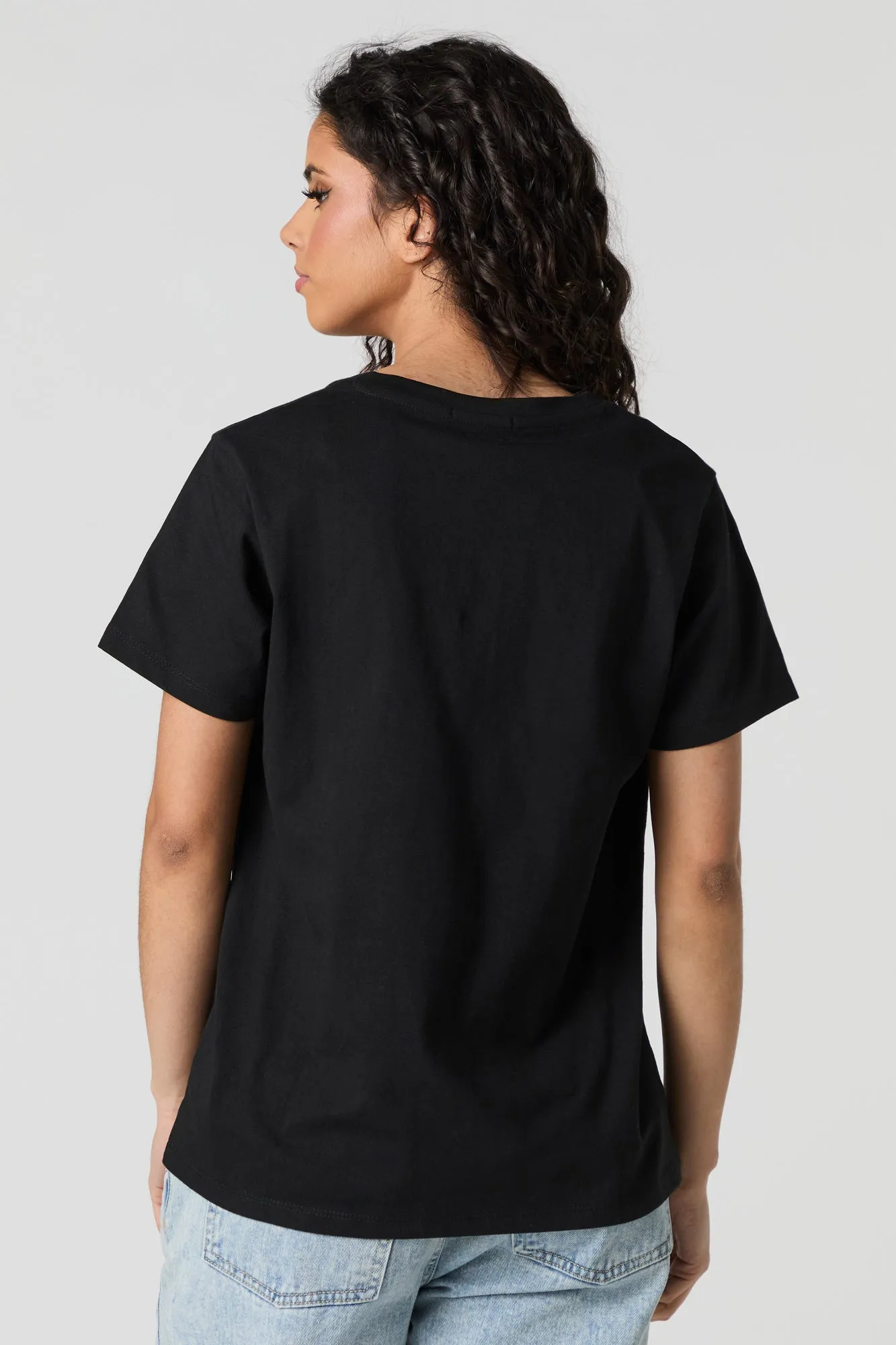 Relaxed V-Neck T-Shirt