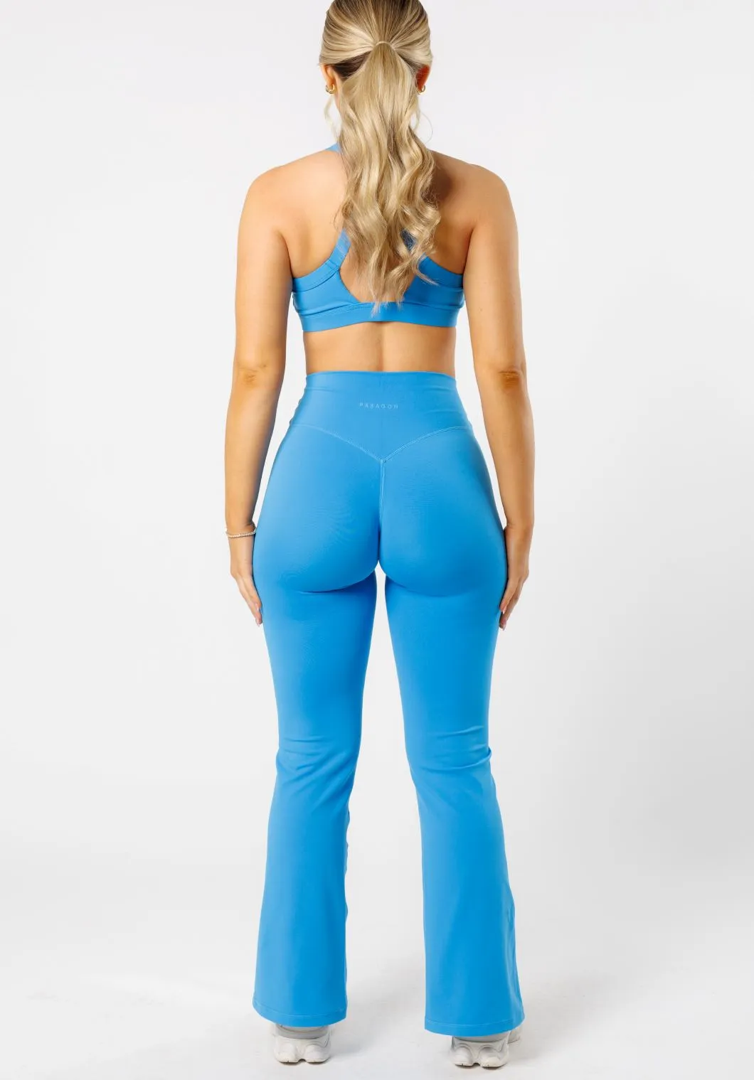 Reluna™ Front Slit Sculptseam® Flare Leggings 31" Starstruck