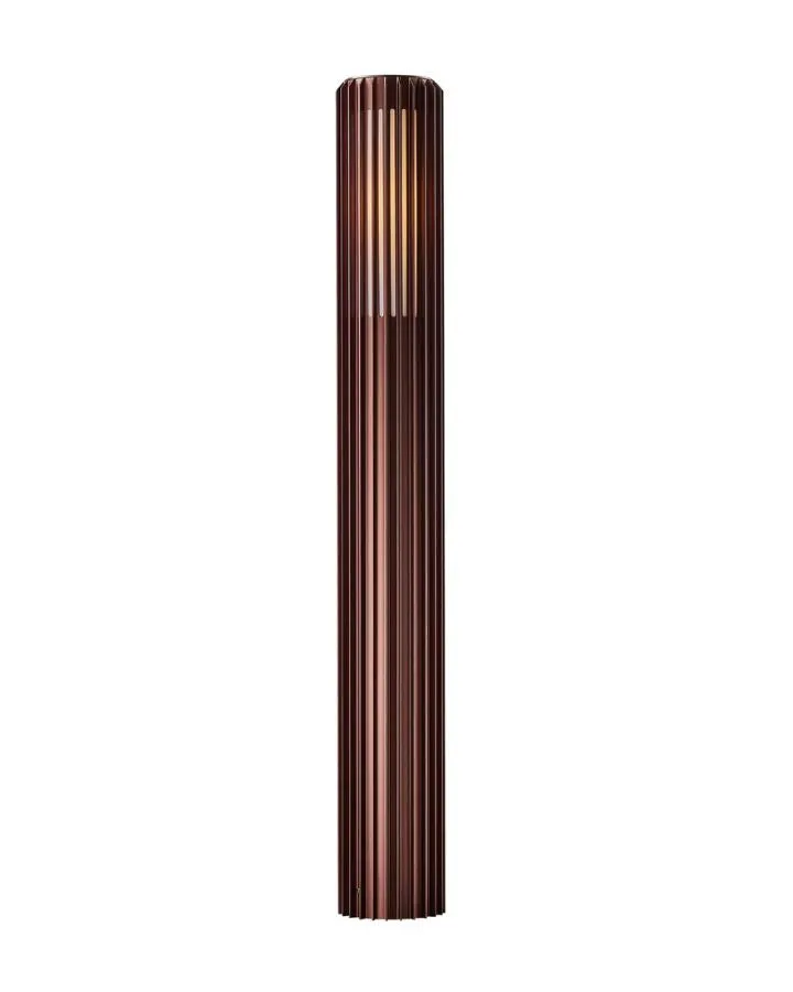 Ribbed Aluminium Cylindrical Garden Light