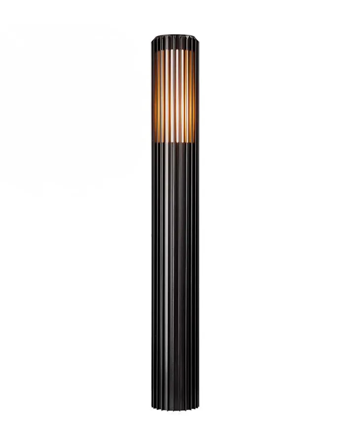 Ribbed Aluminium Cylindrical Garden Light