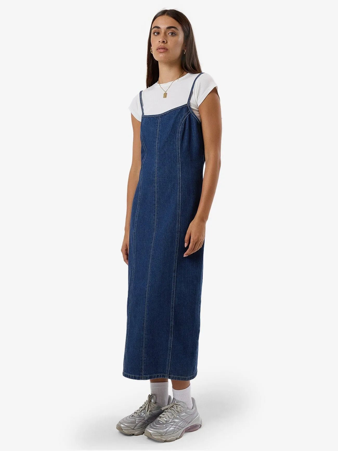 Rory Denim Dress - Union Blue