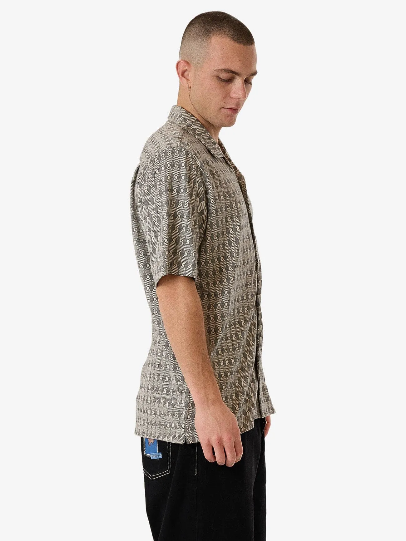 Royalty Bowling Shirt - Black