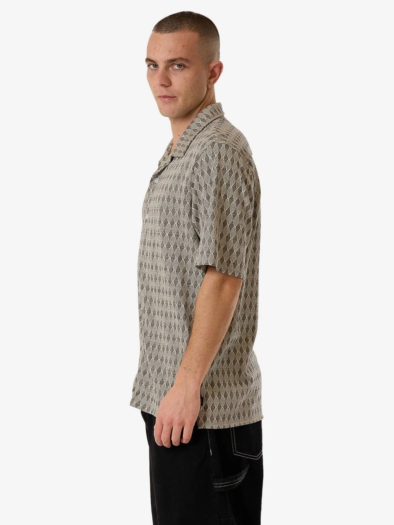 Royalty Bowling Shirt - Black