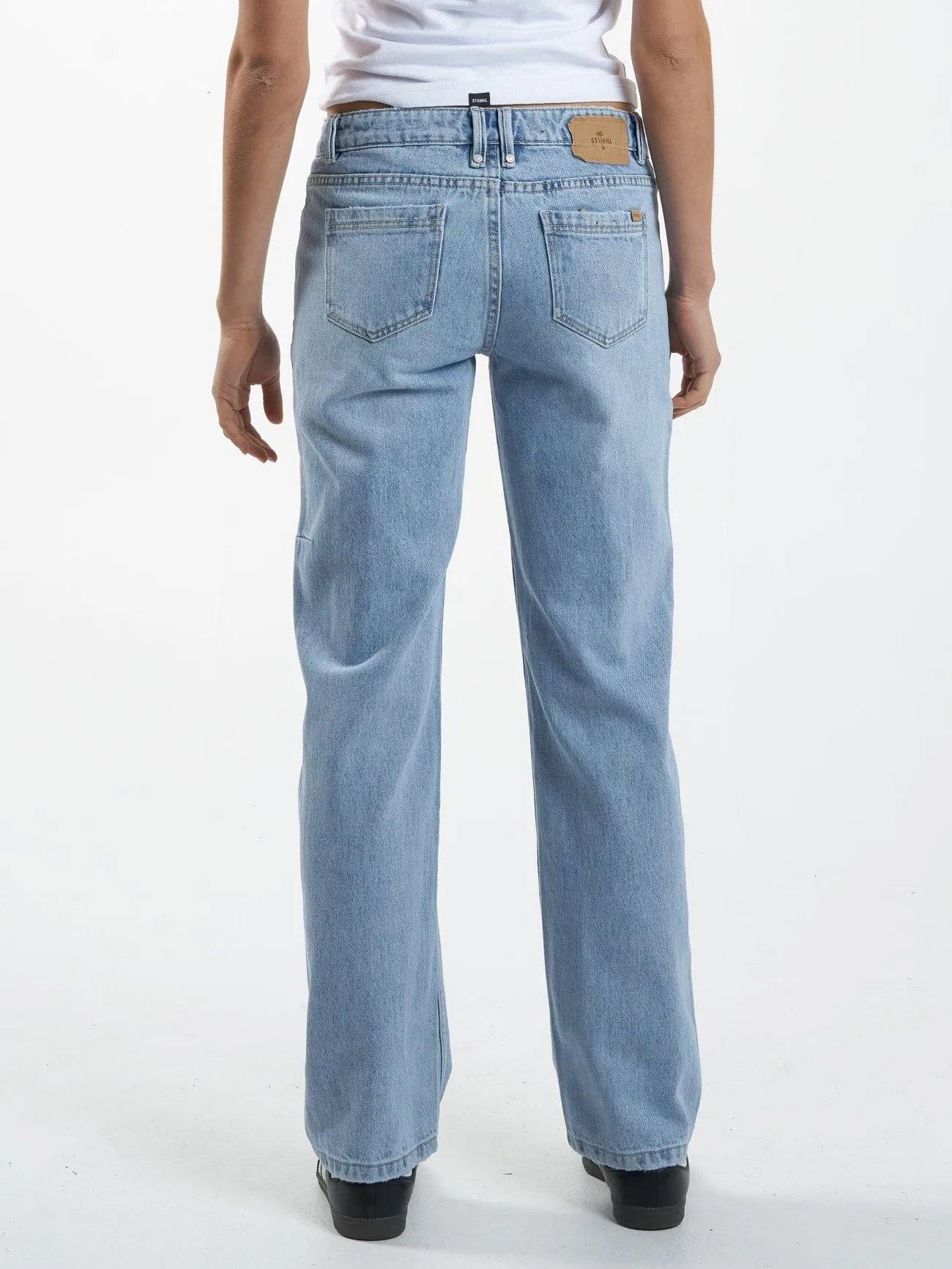 Saskia Low Rise Straight Jean - Endless Blue