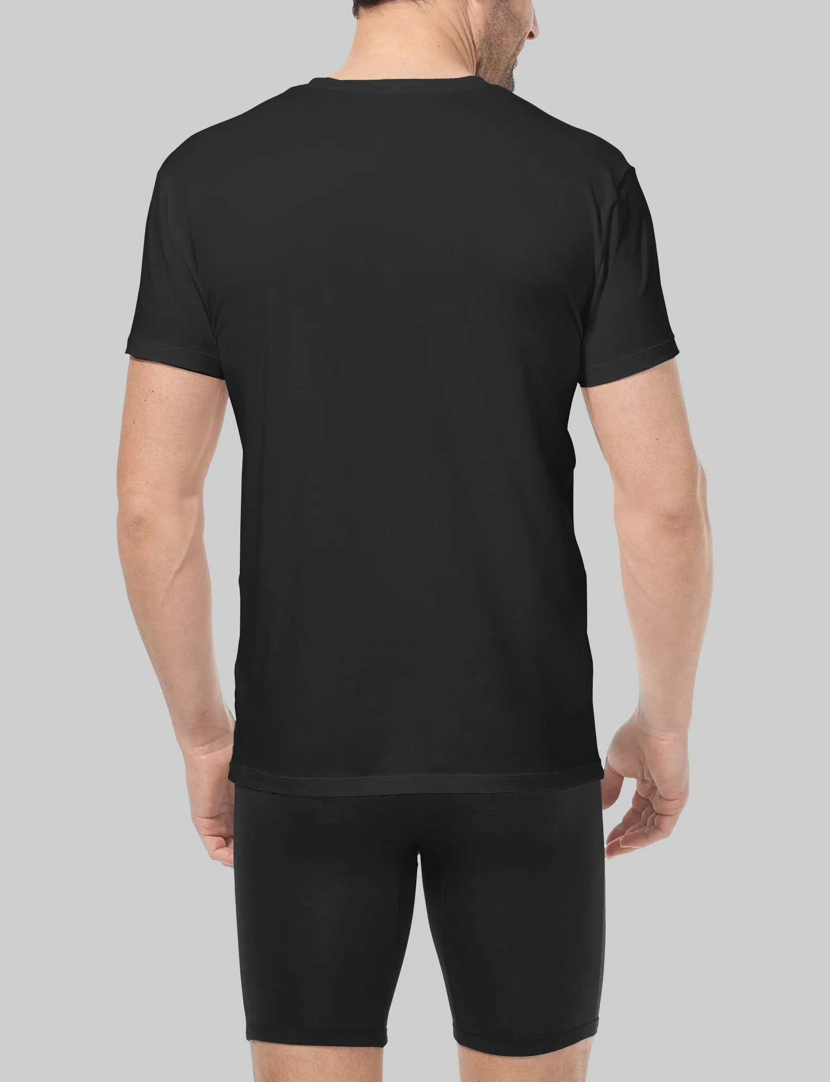 Second Skin Crew Neck Modern Fit Undershirt (6-Pack)
