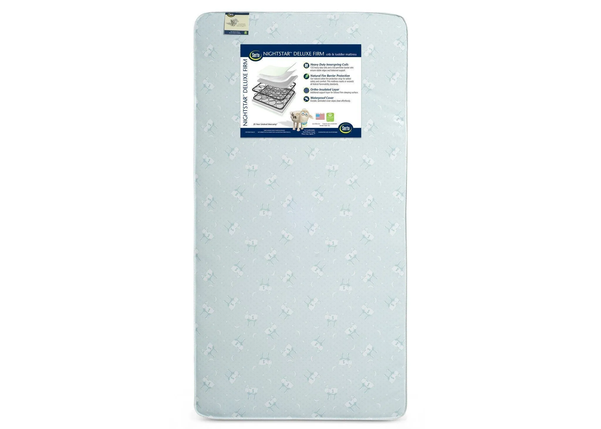 Serta Nightstar™ Deluxe Firm Crib & Toddler Mattress