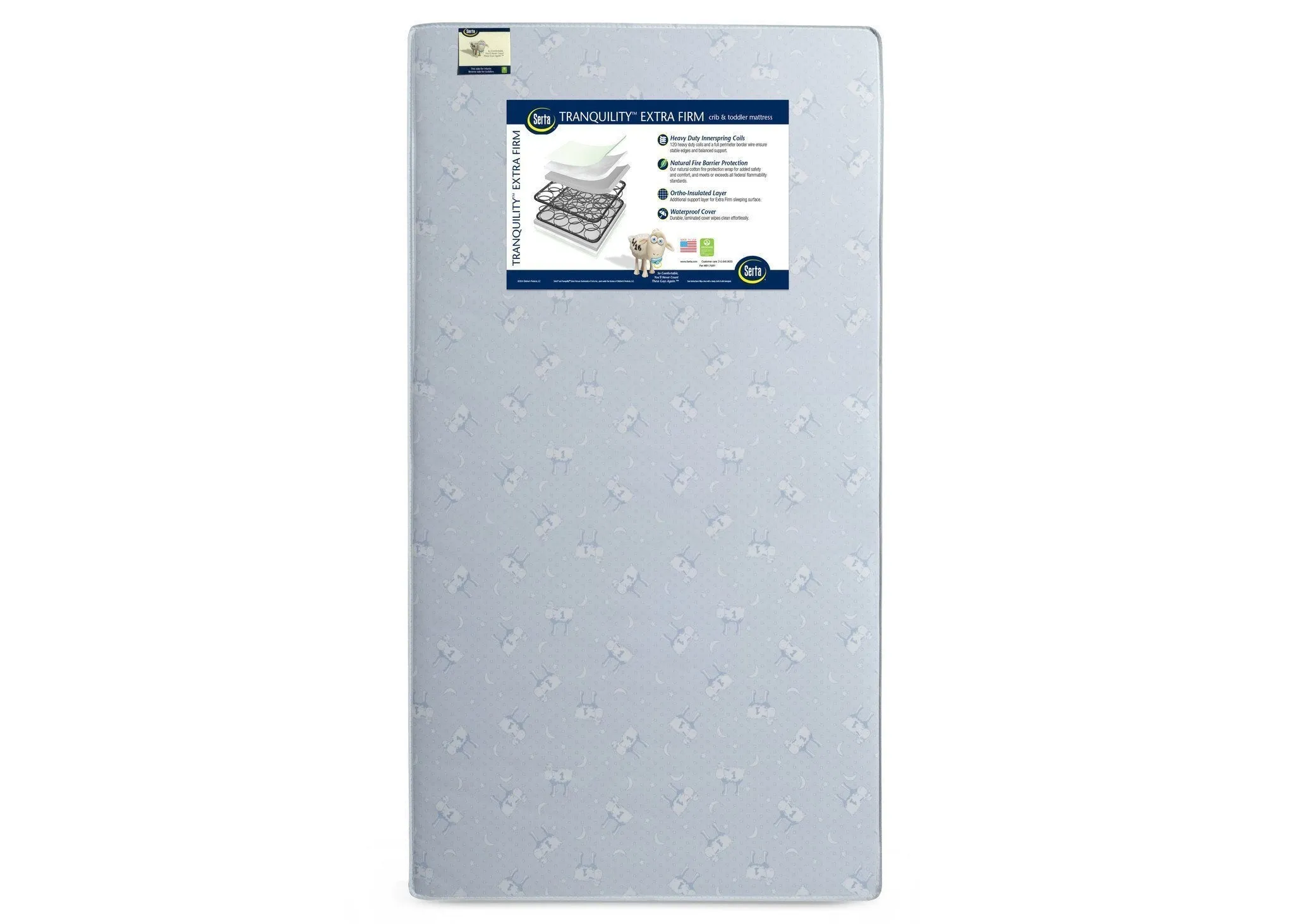 Serta Tranquility™ Extra Firm Crib & Toddler Mattress
