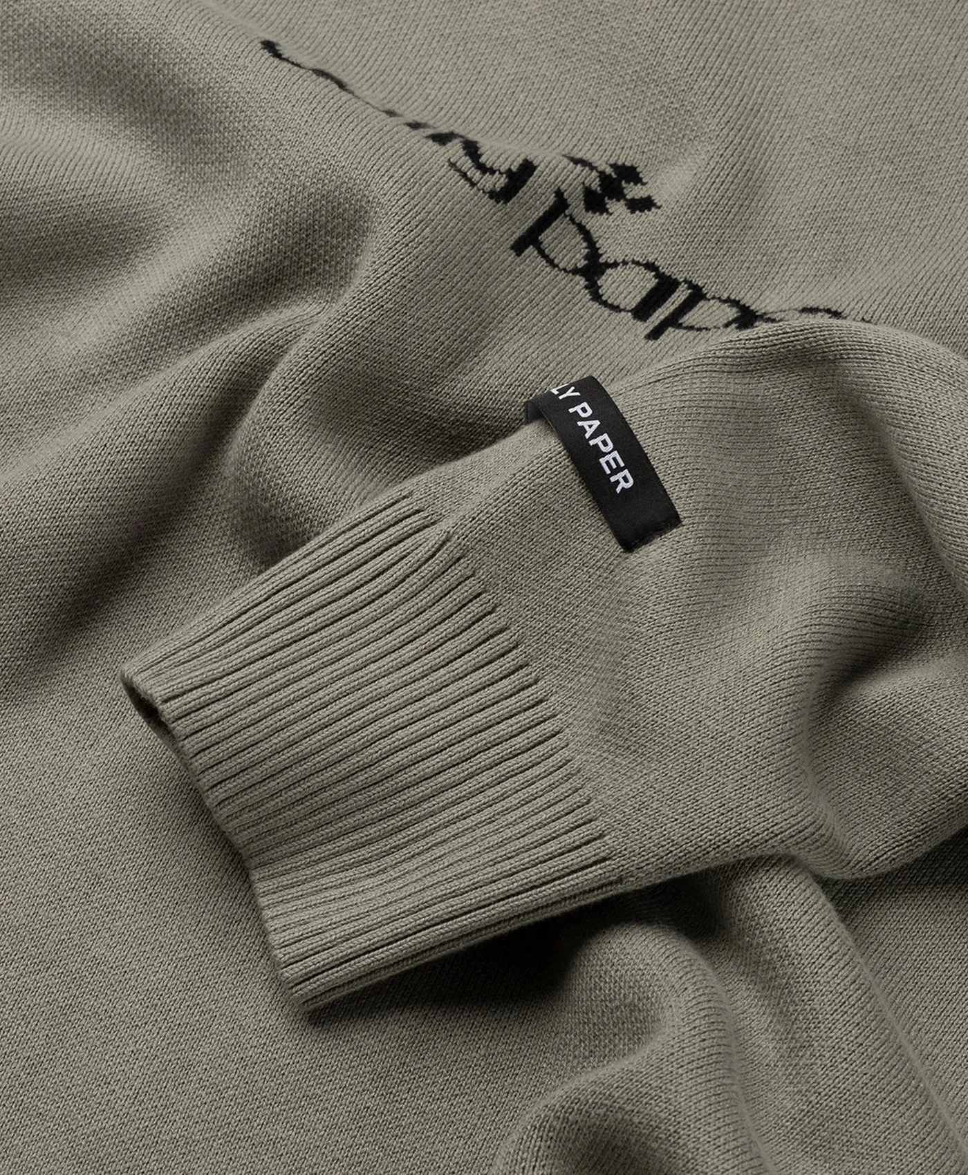 Shadow Green Forum Knit Sweater