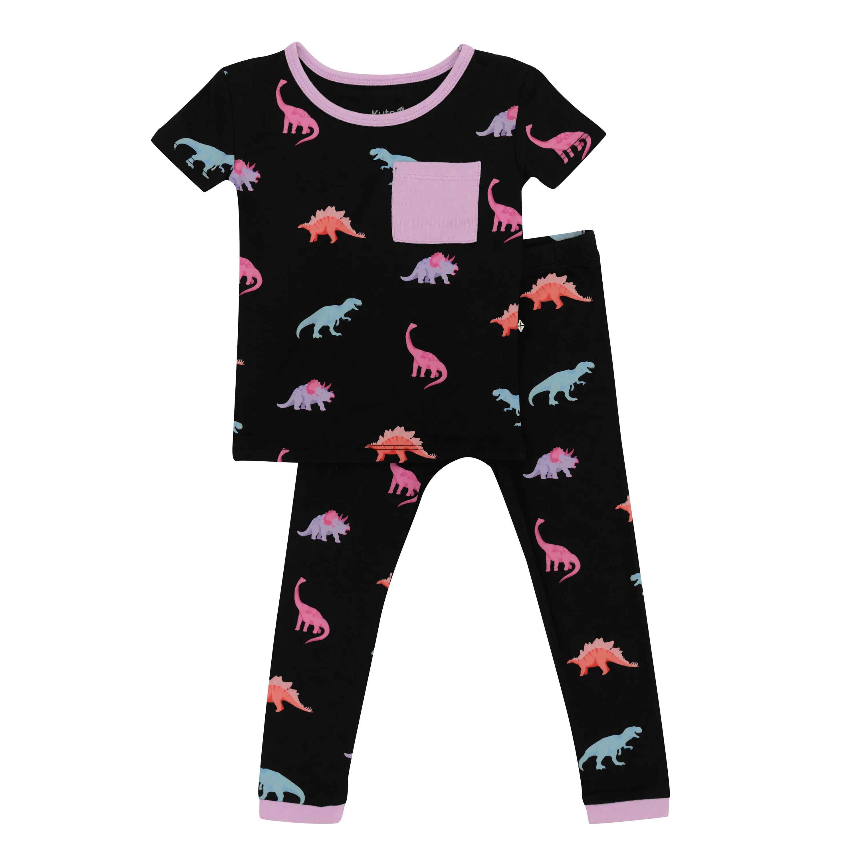 Short Sleeve with Pants Pajamas in Midnight Roar