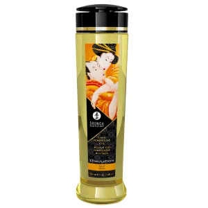 Shunga Erotic Scented Massage Oil - Stimulation Peach