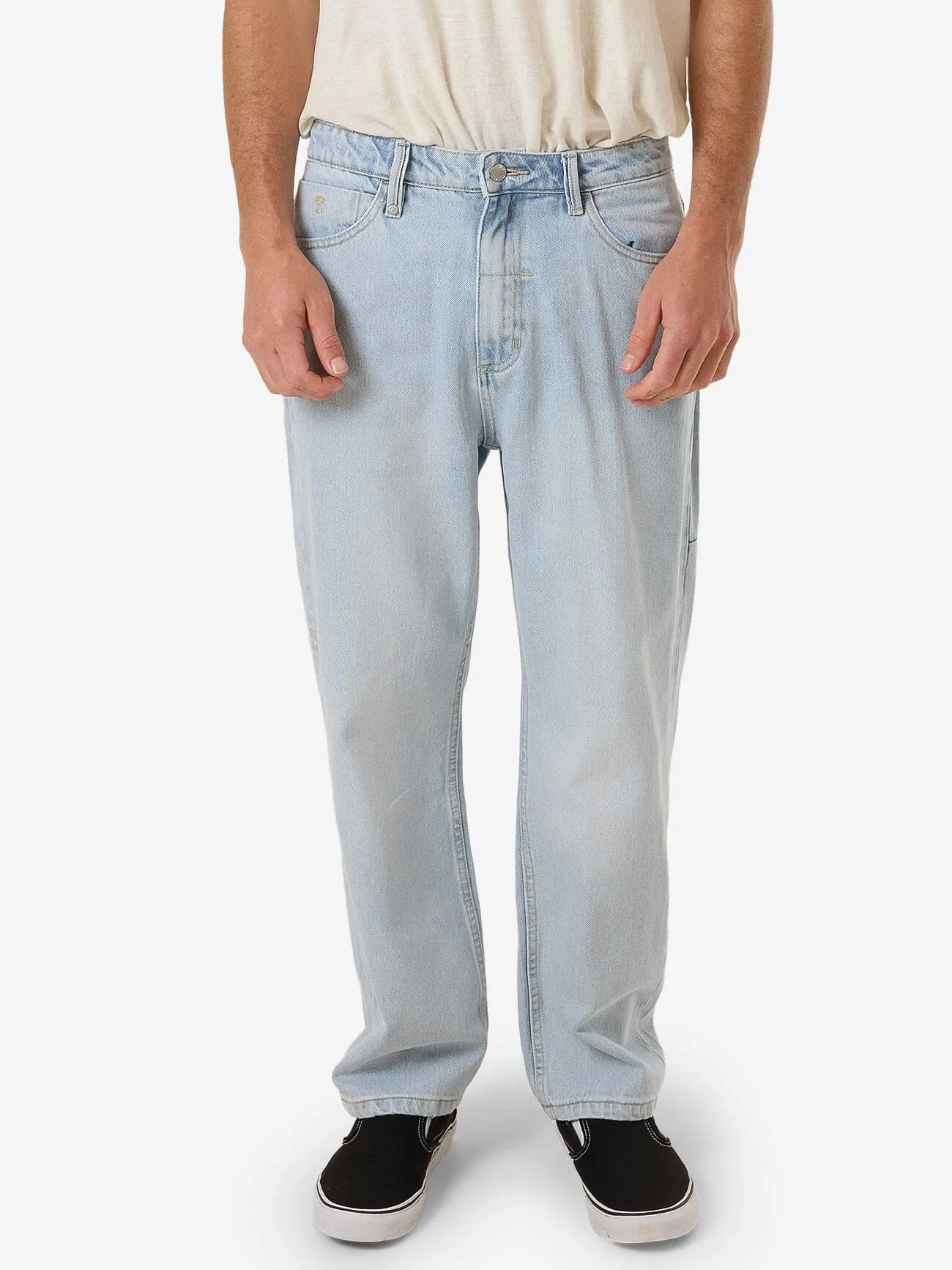 Slacker Relaxed Denim Jean - Ether Blue