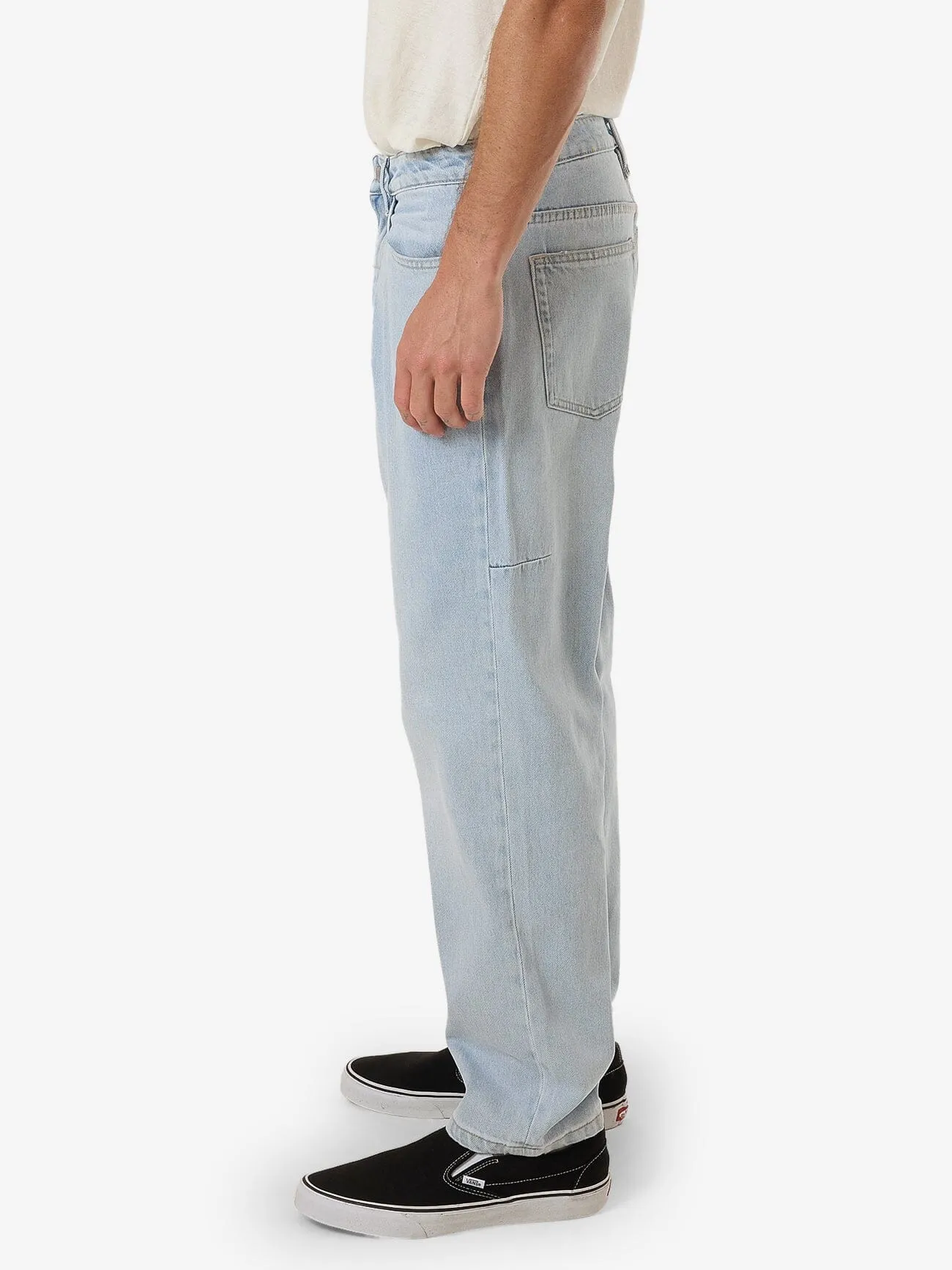 Slacker Relaxed Denim Jean - Ether Blue