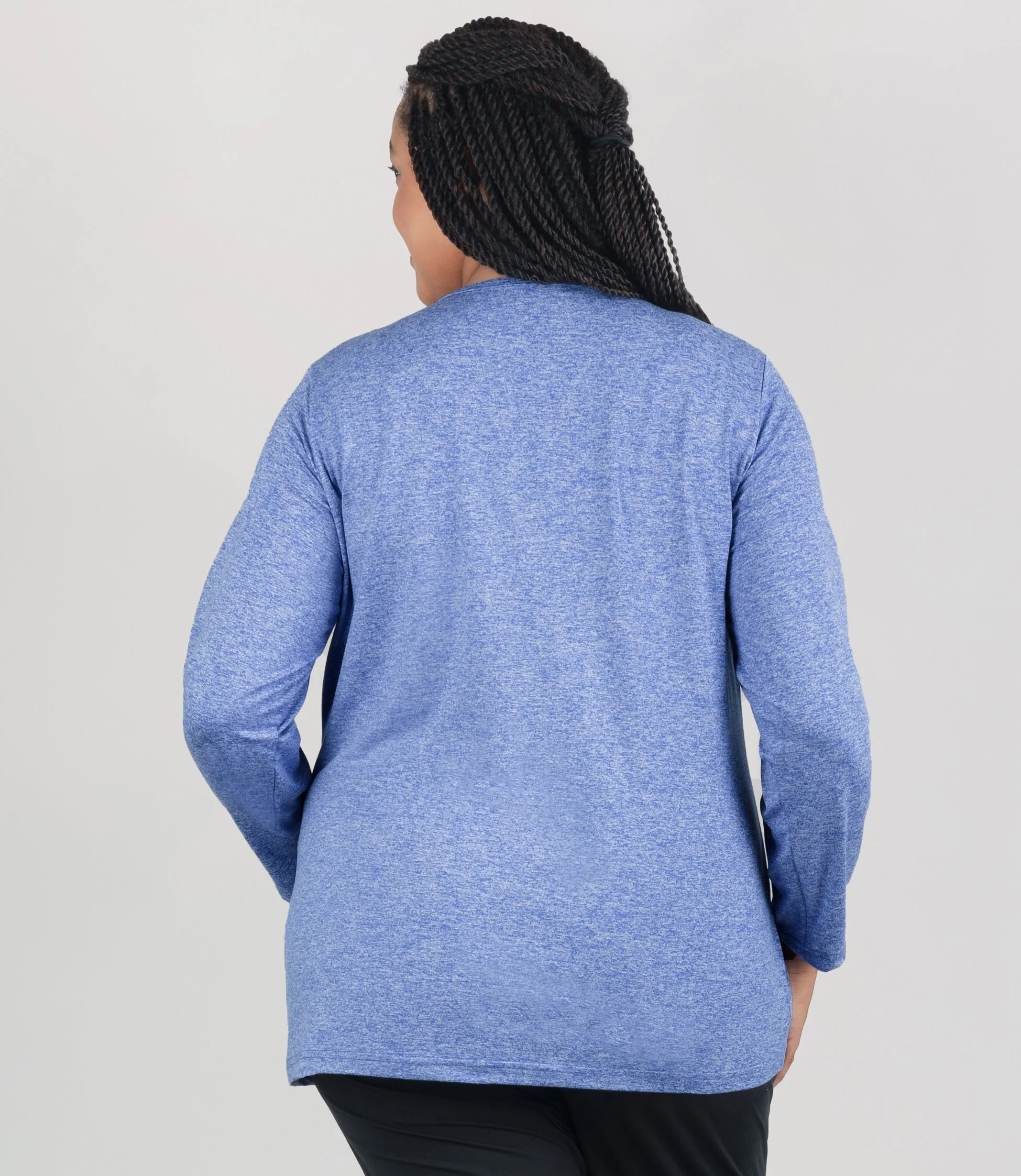SoftWik Long Sleeve Crew Neck Top