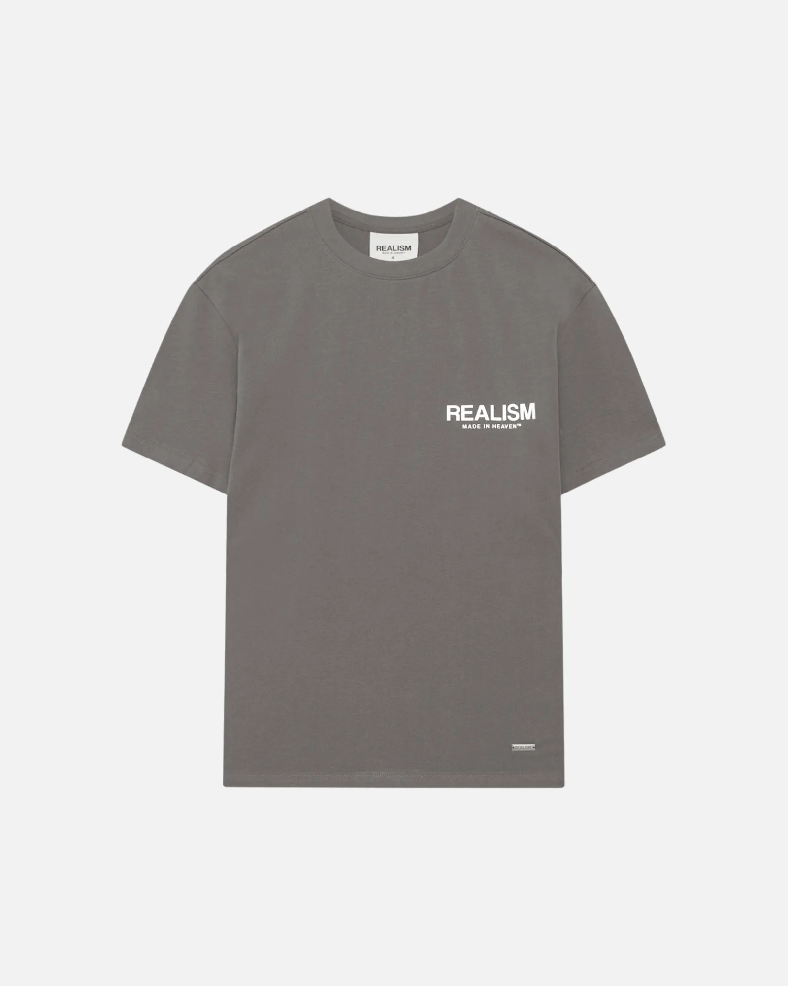 SSS REALISM HEAVEN LOGO TEE COOL GREY