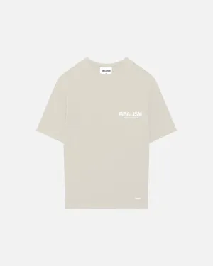 SSS REALISM HEAVEN LOGO TEE WHEAT