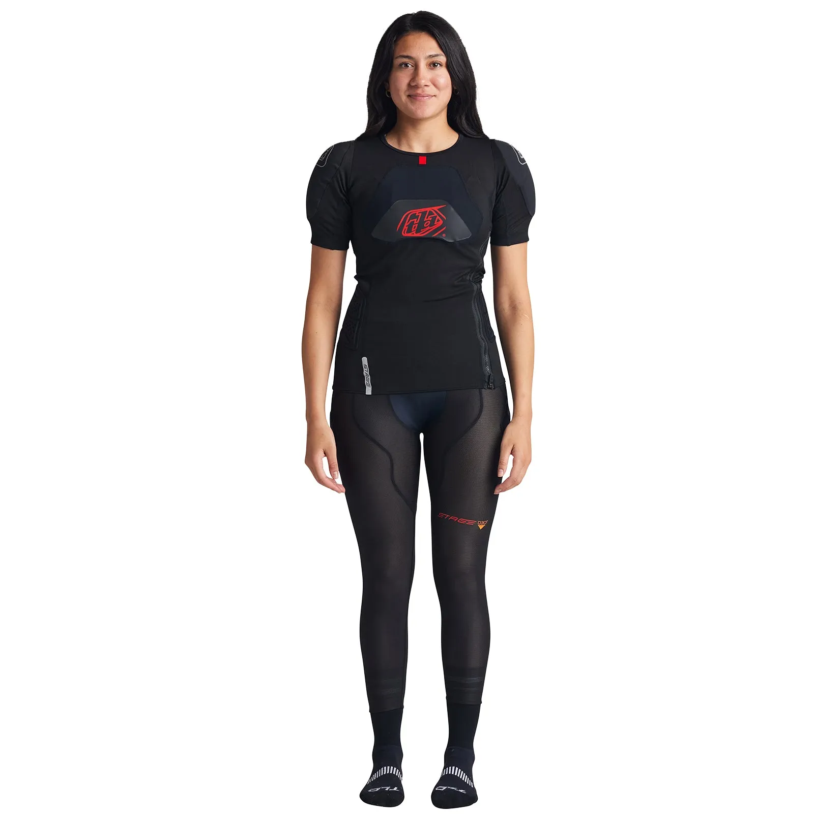 Stage Ghost D3O Short Sleeve Baselayer Solid Black