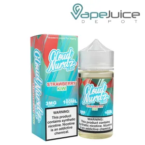 Strawberry Kiwi Iced TFN Cloud Nurdz 100ml