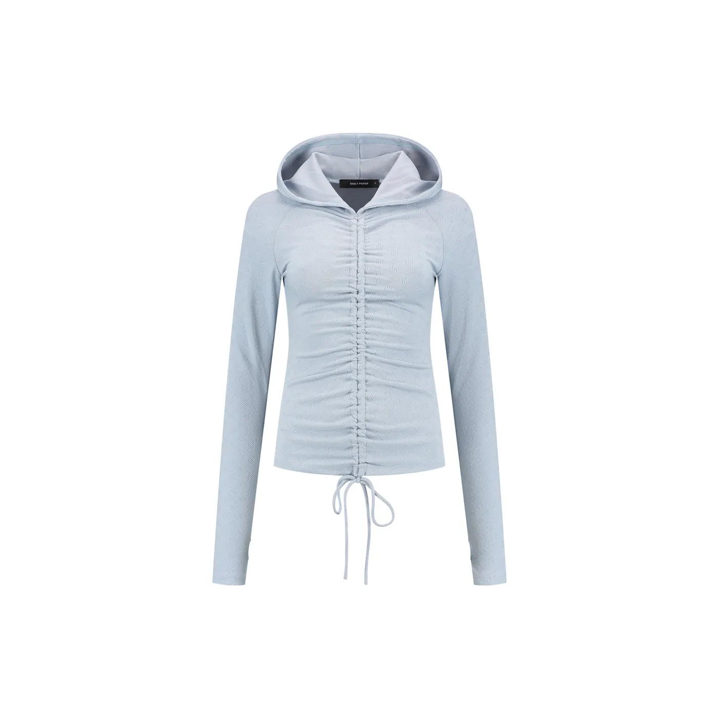 Subdued Blue Monogram Fitted Hoodie