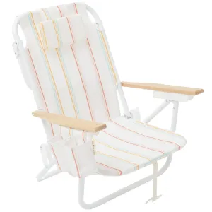 Sunnylife Luxe Beach Chair – Rio Sun Multi Stripe