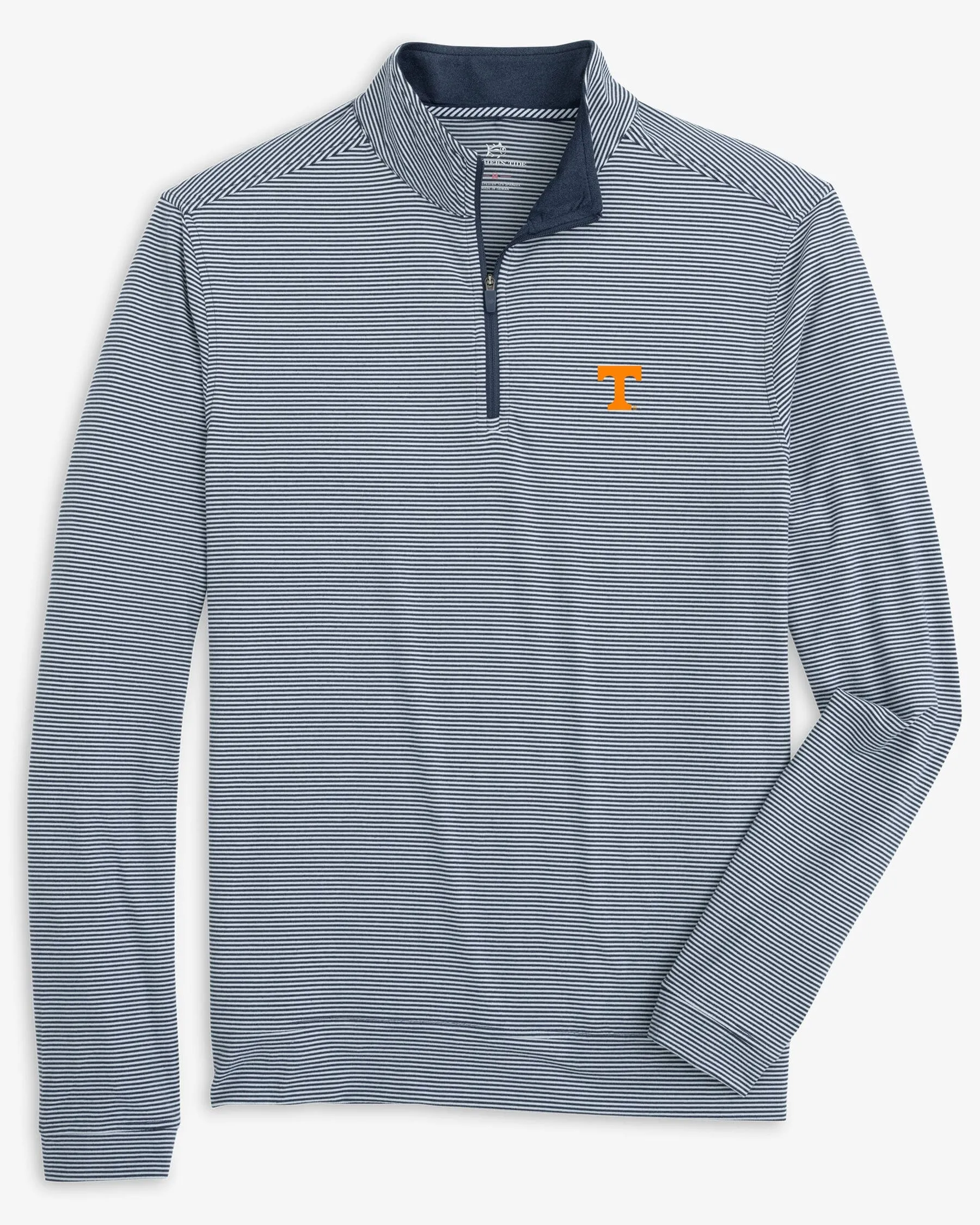 Tennessee Vols Cruiser Micro-Stripe Heather Quarter Zip