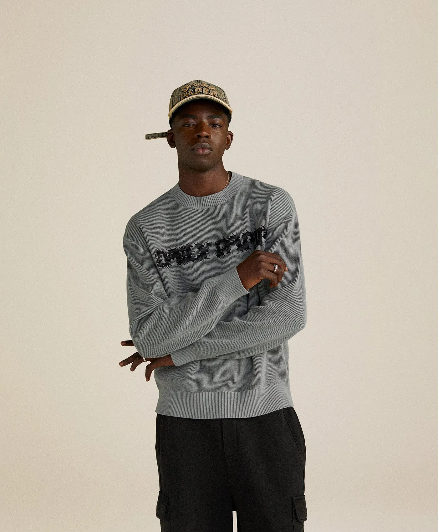 Wet Weather Logo Knit Sweater