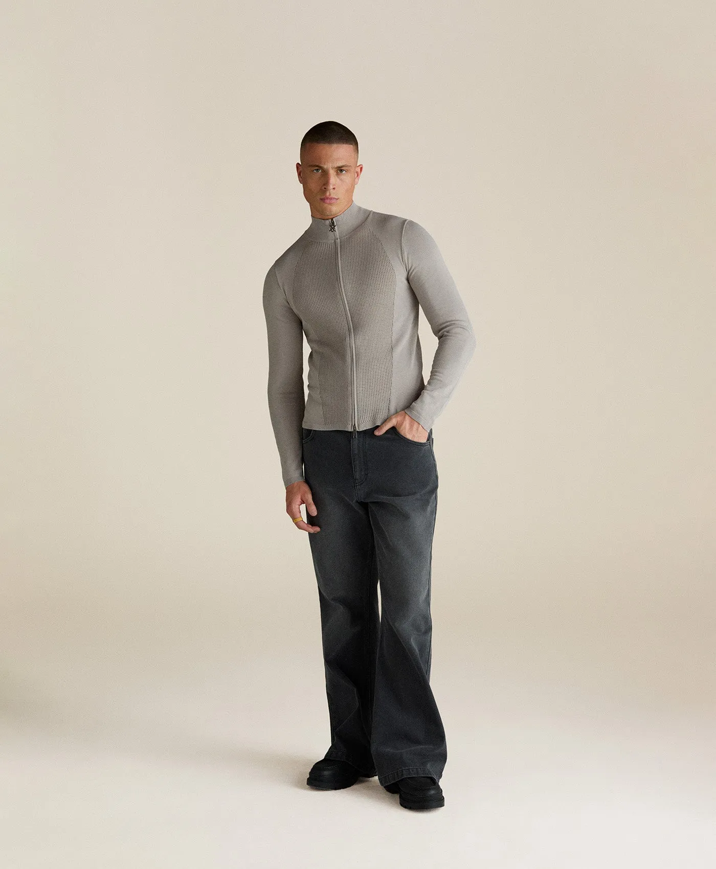Wet Weather Zip Cardigan